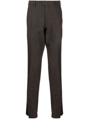 Pantaloni dritti Lardini marrone