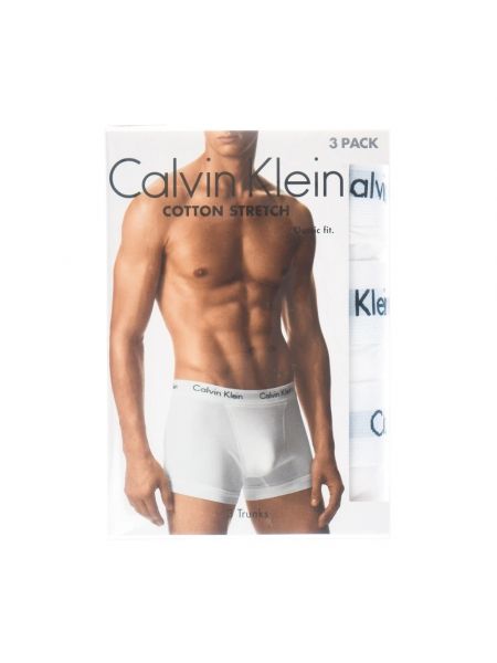 Boxers de punto Calvin Klein blanco