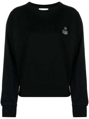 Sweatshirt mit print Marant Etoile schwarz