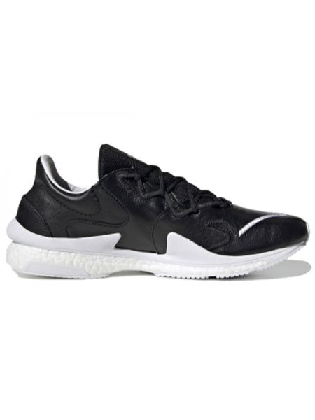Кожаные кроссовки Adidas Adizero черные