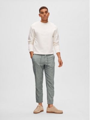 Slim fit chinos Selected Homme šedé