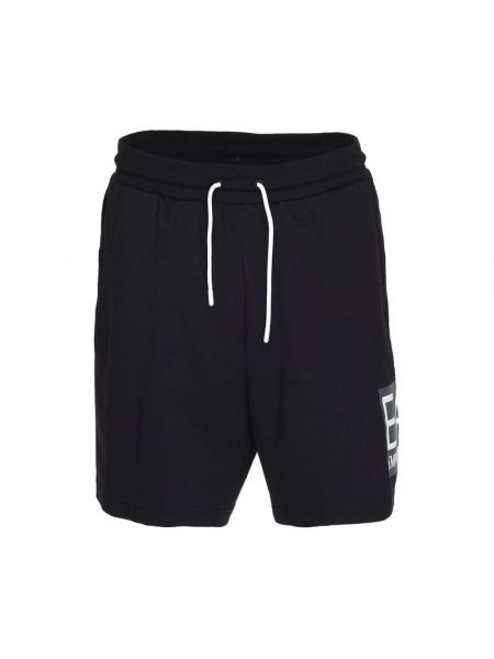 Casual shorts Emporio Armani Ea7 schwarz