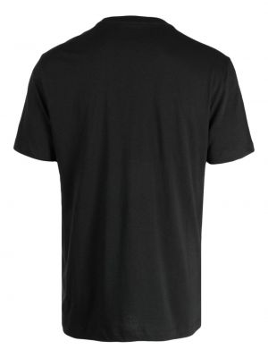 Koszulka bawełniana z nadrukiem True Religion czarna
