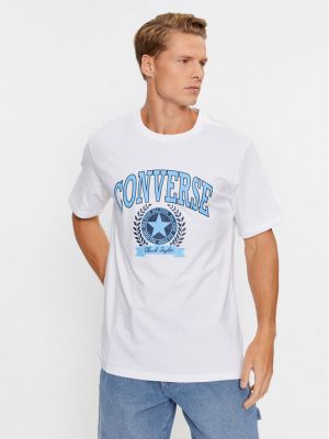 Priliehavé tričko Converse biela