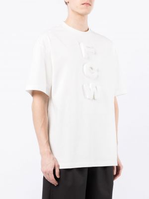 Bavlněné tričko Feng Chen Wang bílé