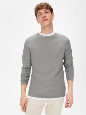 Пуловер Only сиво