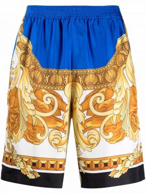 Pantalones cortos deportivos Versace azul