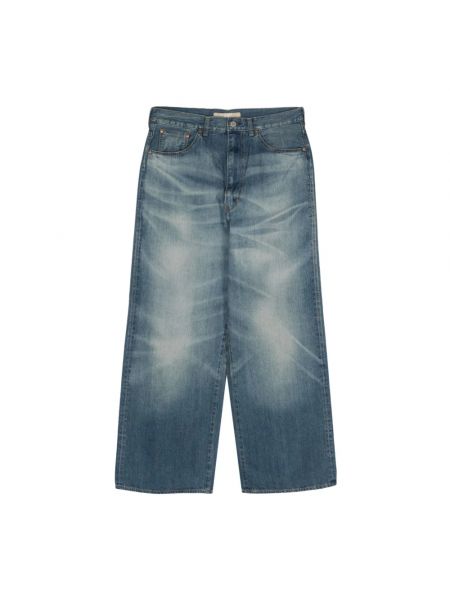 Bootcut jeans ausgestellt Junya Watanabe blau
