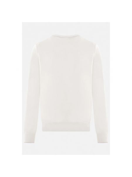 Sweter bawełniany Brunello Cucinelli biały