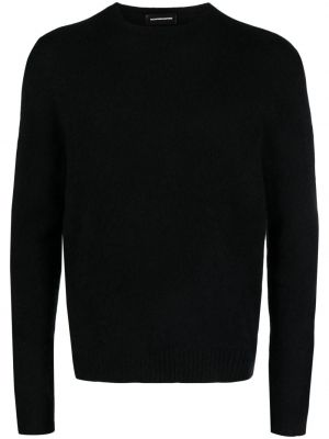 Džemper s okruglim izrezom Salvatore Santoro crna
