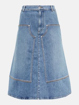 Denim krilo Stella Mccartney modra