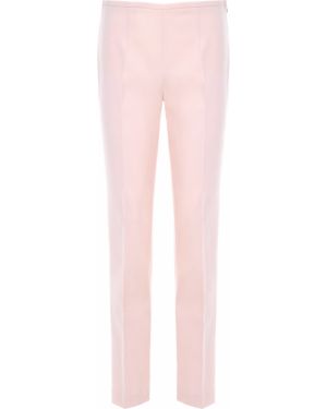 Шерстяные брюки Michael Kors, розовые