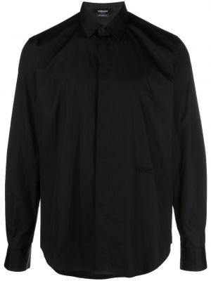 Siuvinėta marškiniai Versace juoda