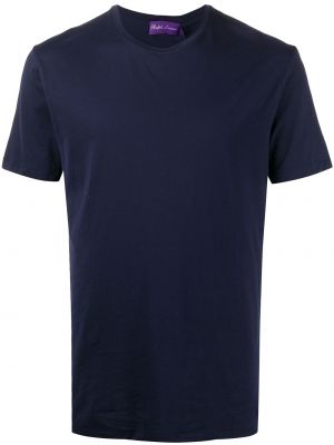 Kokvilnas pamata t-krekls Ralph Lauren Purple Label
