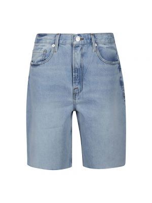 Niebieskie szorty jeansowe Frame