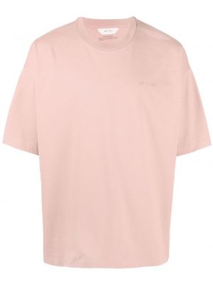 Bomull t-skjorte Zegna rosa