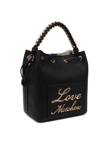Спортивная сумка Love Moschino черная