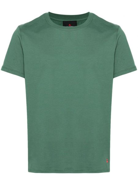 Kokvilnas t-krekls Peuterey zaļš