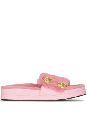 Pels flip-flops Balmain rosa