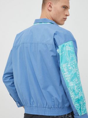 Oversized rövid kabát Quiksilver kék
