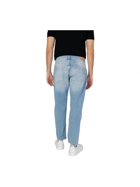 Jeansy skinny bawełniane Antony Morato niebieskie