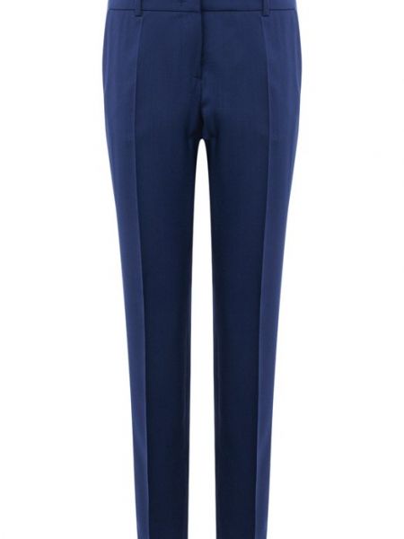 Шерстяные брюки Windsor синие