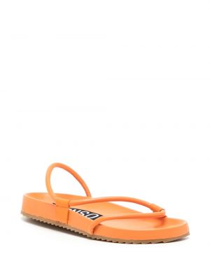 Sandales à bouts ouverts Senso orange