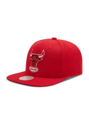 Casquette Mitchell & Ness rouge