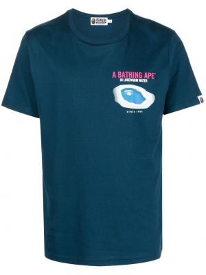 T-shirt A Bathing Ape® blå