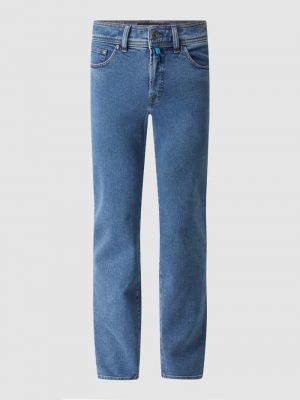 Proste jeansy Pierre Cardin niebieskie