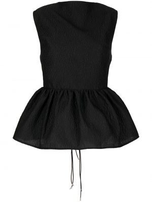 Peplum topp Rachel Gilbert svart