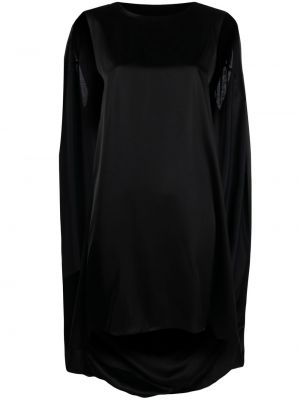 Αμάνικο φόρεμα Mm6 Maison Margiela μαύρο