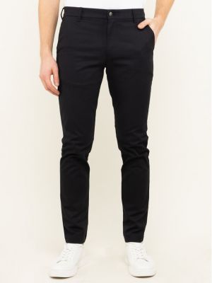Chino панталони slim Calvin Klein Jeans черно