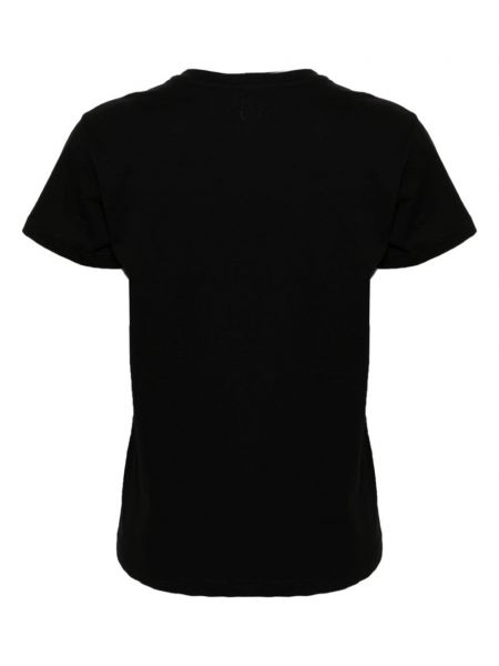 T-shirt aus baumwoll Pinko schwarz