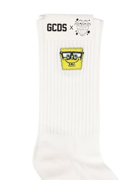 Ponožky Gcds biela