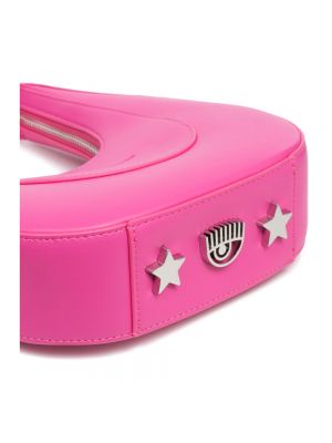 Bolsa de hombro de estrellas Chiara Ferragni Collection rosa