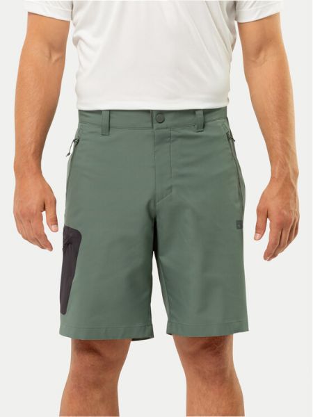 Sportske kratke hlače Jack Wolfskin zelena