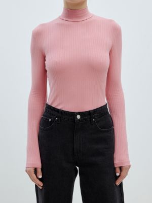Tricou cu mânecă lungă Edited roz