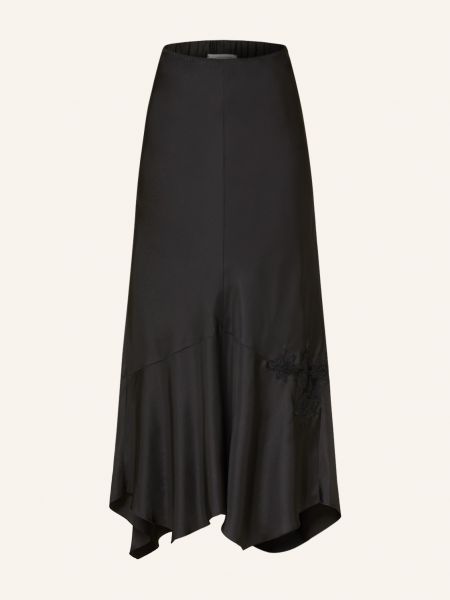 Hedvábné dlouhá sukně Dorothee Schumacher černé