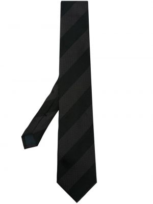 Cravată de mătase din jacard Tom Ford gri