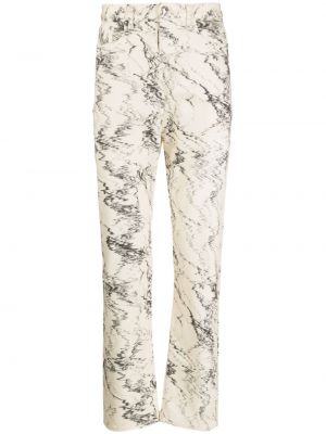 Straight leg jeans con stampa Paul Smith