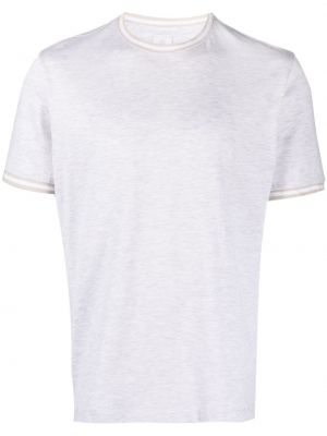 T-shirt en coton Eleventy gris