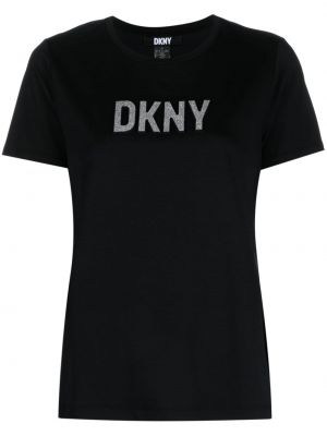 Μπλούζα με σχέδιο Dkny μαύρο
