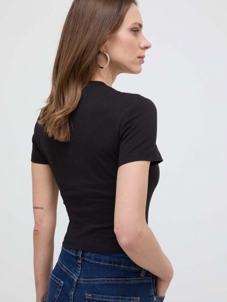 Tričko Versace Jeans Couture černé