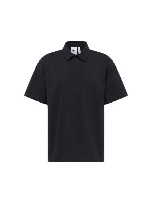 Polo marškinėliai Adidas Originals juoda