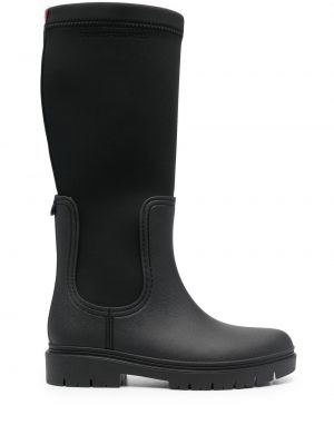 Bottes de pluie Tommy Hilfiger noir