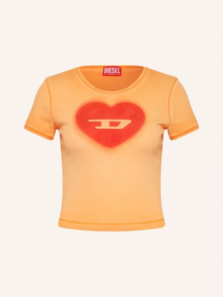 Рубашка Diesel оранжевая