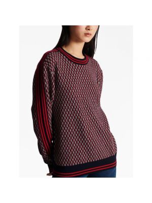 Sweter Balmain czerwony