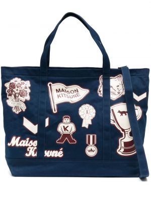 Bavlnená nákupná taška Maison Kitsuné