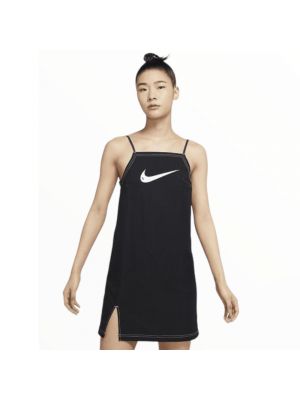 Платье Nike Sportswear Swoosh Woven Cami черный